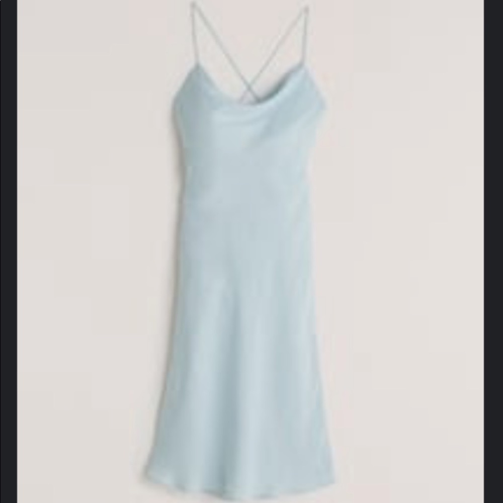 Abercrombie Cowlneck Slip Dress